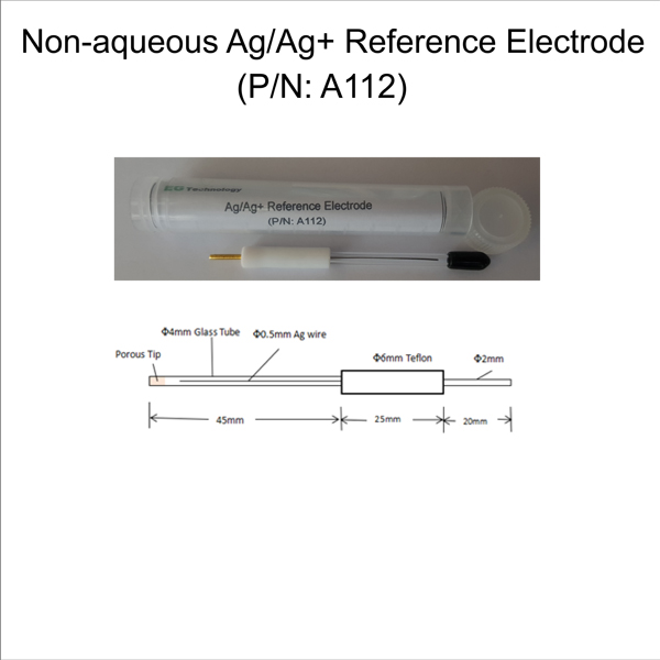 Non-aqueous Ag/Ag+ Reference Electrode