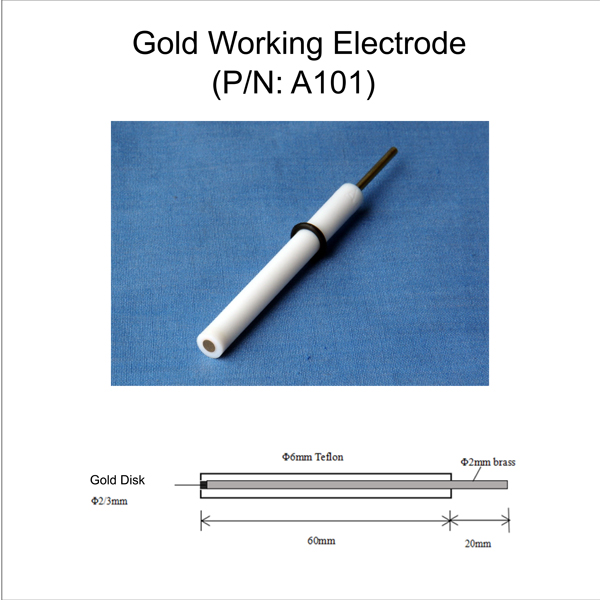 A101 Gold Working Electrode