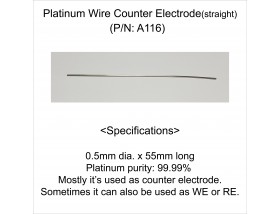 Platinum Wire Counter Electrode(straight)