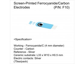 Screen-Printed Ferrocyanide/Carbon Electrodes