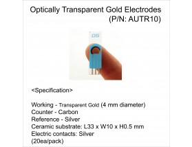 Optically Transparent Gold Electrode