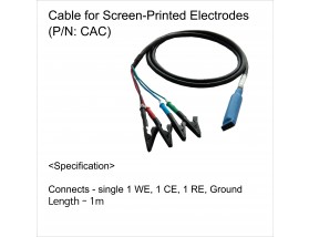 Cable for Screen-Printed Electrodes