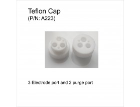 Teflon Cap(3 electrode port and 2 purge port)