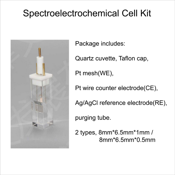 Spectroelectrochemical Cell Kit(광전기화학셀)