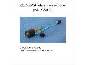 Cu/CuSO4 reference electrode
